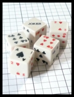 Dice : Dice - Poker Dice - Poker Dice Lower Suits - Ebay Sept 2013